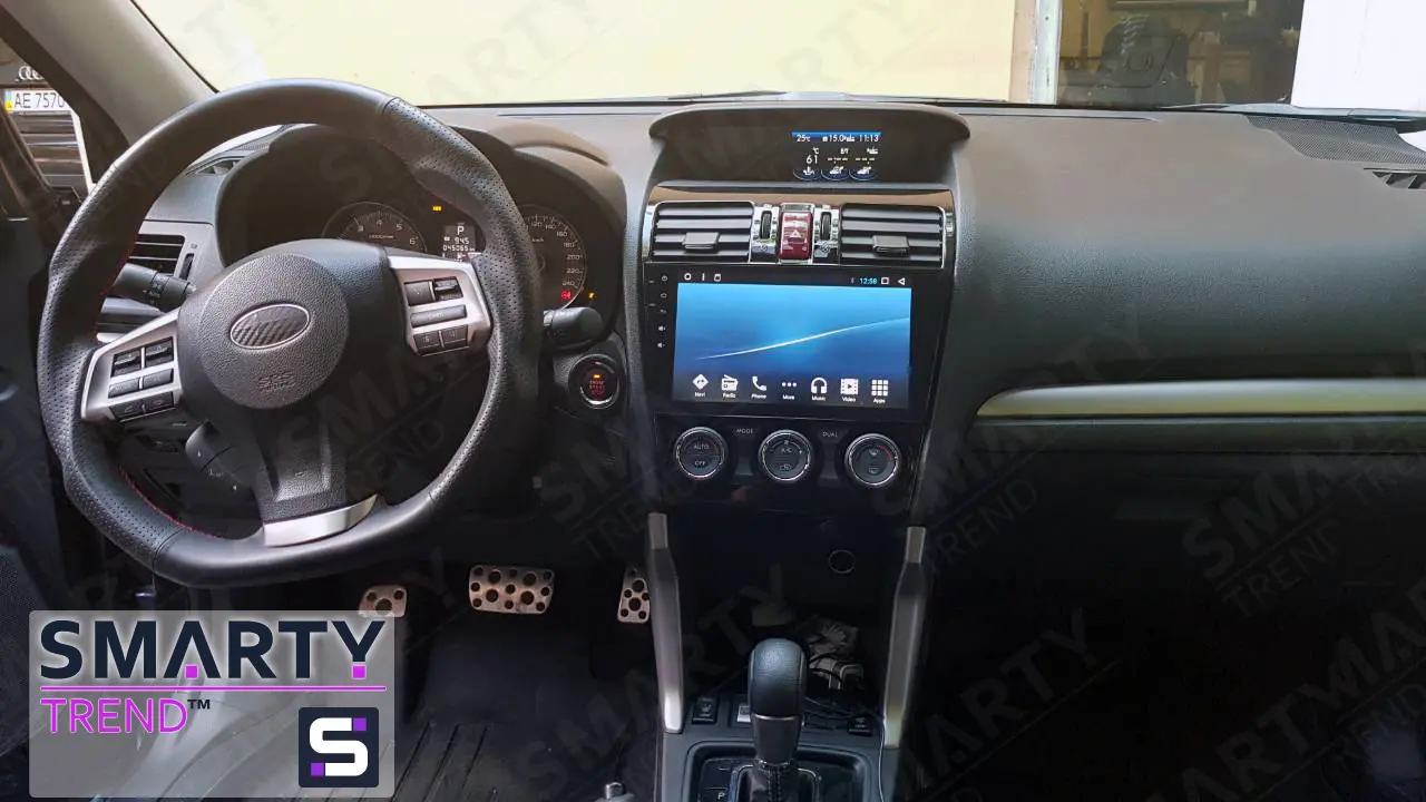 SMARTY Trend aftermarket head unit for Subaru Forester
